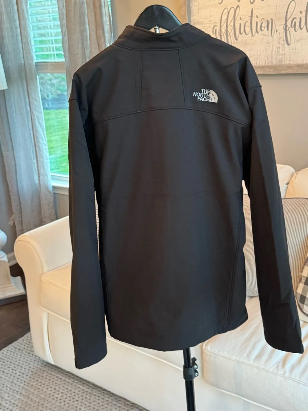 The North Face black softshell